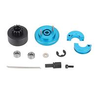 Ensemble de variateur d’embrayage à vitesse de volant 13T avec ressorts à cloche, embrayage pour moteur nitro RC 1/10, kit de remplacement durable d’embrayage et de roulements pour (Bleue)