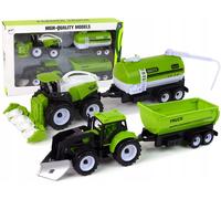Ensemble de véhicules agricoles Tracteurs Citerne Remorque