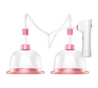 Ensemble de ventouses électriques masseur de lactation pour Massage du sei | Démarrage en un clic, tasse simple/double, ajustement courbe, soins à domicile pour les mamans qui allaitent