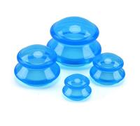 Ensemble de ventouses en silicone, ensemble de ventouses professionnelles pour studio et maison, tasses de massage chinoises pour réduction de la cellulite, kit de ventouses pour soulager les douleurs