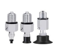 Ensemble de ventouses vide VPF-2 3 4 6 8 10 15 20 25 30 40 50 | Jeu de ventouses sous vide VPF-2 à VPF-50. Idéal pour vérins et automatismes. Non toxique et fiable.(VPF-4RN,Black ESD)