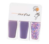 Ensemble de Vernis à Ongles Base d'Eau Séchage Rapide Sans Lampe Couleurs Vives Facile Décoller Dure 3 5 Jours pour Femme Fête T08