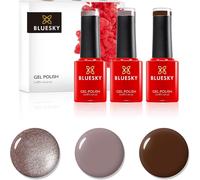 Ensemble De Vernis À Ongles En Gel , Boîte En Chocolat, Fausse Fourrure 80538, Robe En Satin Qxg313, Moka A008, 3 X 5 Ml, Marron, Paillettes, Foncée (Nécessite Des Uv Ou Un Tour Uv Ou Un Tour)