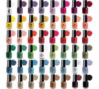 Ensemble De Vernis À Ongles Envie De Color - Collection Complète De 48 Couleurs Lumineuses,Nacrées,Pastel Et Classiques Dans Un Coffret De Designer (Set A+B - 48 Couleurs)