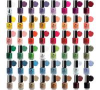 Ensemble de Vernis à Ongles Envie de Color - Collection Complète de 48 Couleurs Lumineuses, Nacrées, Pastel et Classiques dans un Coffret de Designer (Set A+B - 48 Couleurs)