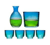 Ensemble de verres à saké japonais résistants à la chaleur | Service à saké chaud et froid, pour maison, fête, restaurant, camping, salle à manger, whisky, boisson, alcool, vodka, bière