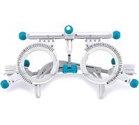 Ensemble de verres d'essai optiques, monture d'essai optique ajustable, monture d'essai optique universelle optométrique PD 48-80 mm, verres d'essai en titane pour examen optométrique, lunet