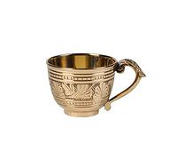 Ensemble de verres en cuivre pur fait à la main - Élégant et durable pour le thé, le café, le vin, le jus - Idée cadeau créative unique