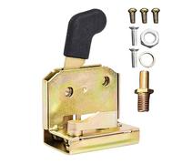Ensemble de verrouillage de poignée de porte - Kit d'entrée, loquet robuste | Quincaillerie de poignée en métal sécurisée, assemblage de sécurité avec design de montage boulonné pour équipement