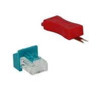 - Ensemble de verrouillage de sécurité par câble LAN (pack de 6)