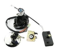 Ensemble de Verrouillage du Bouchon de réservoir de Carburant et du contacteur d'allumage avec clés pour Moto Suzuki GZ250 1999-2011