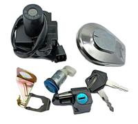 Ensemble de Verrouillage du Bouchon de réservoir de Carburant et du contacteur d'allumage avec clés pour Honda CB750 Nighthawk 1991-2003 35010-MW3-830