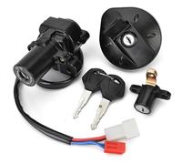 Ensemble de Verrouillage du contacteur d'allumage pour Moto XT660, XT660R et XT660X (2004-2011/2014) : Bouchon de réservoir, Selle, contacteur d'allumage et clé.