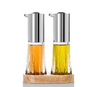 Ensemble de verseurs d'huile et de vinaigre ADHOC CRYSTAL BE42
