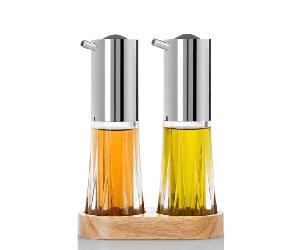 Ensemble de verseurs d'huile et de vinaigre ADHOC CRYSTAL BE42