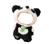 Ensemble de vêtements de maison de poupée en bois - Tenues tendance pour le costume de cosplay animal mignon de 17 cm - Avec accessoires exquis de la série Collector - Pas de meubles de maison de