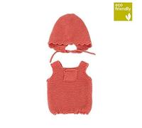 Ensemble de vêtements en tricot recyclé pour poupée de 32 cm - MINILAND - Corail