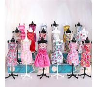 Ensemble De Vêtements Et Robes Pour Poupée Barbie, Accessoires De Mode, Robe De Soirée, Talons Hauts, Chaussures, Sac, Collier, Manteau, Cintre, Jouet Pour Fille, Cadeau