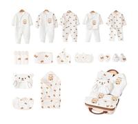 Ensemble De Vêtements Pour Petite Fille - Ensemble Mixte En Coton Mignon | Ensembles Pour Fille | Pour Maman Et Bébé Fête Prénatale À La Maison Pour Un Anniversaire Une Séance Photo Et Une Liste De Ca