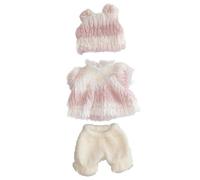 Ensemble de vêtements pour poupées 12 x 4, vêtements de Nuit Mignons d'hiver et d'automne avec Ruban Fixation, Style 1
