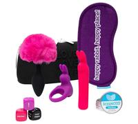 Ensemble de Vibromasseurs Rechargeables Happyrabbit Couples (7 pièces)