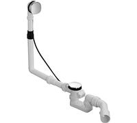 Ensemble de vidange et de trop-plein Duravit Quadroval 792202, chrome