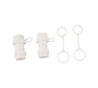 Ensemble de vidange fileté de rechange compatible avec les refroidisseurs Igloo de 50 litres, 80 litres, 100 litres, 125 litres et 165 litres (2 ensembles)