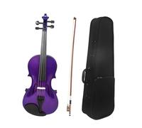 Ensemble De Violon 4/4 Dessus En Érable Violon Professionnel | Violet, adapté aux cours de musique pour débutants(Violin)
