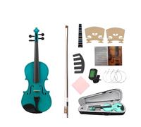 Ensemble de violon 4/4 en tilleul bleu, accessoires pour instruments de musique, adapté aux performances professionnelles