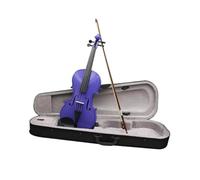 Ensemble De Violon Acoustique En Bois Massif Violon Professionnel | Instrument à cordes de taille 4/4 pour débutants(Purple)