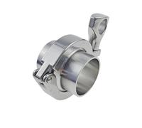 Ensemble de virole à souder Tri Clamp 1,5" + Tri Clamp + joint PTFE, diamètre extérieur du tuyau: 12,7mm, 19mm, 25mm, 32mm, 38mm, acier inoxydable SS304 for brassage maison(19mm x Ferrule34,SUS316L)