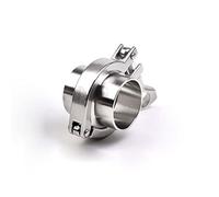 Ensemble de viroles de soudure Tri Clamp sanitaires en acier inoxydable 304 avec joint en silicone - 19 mm à 102 mm(19mmx50.5)