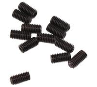 Ensemble de Vis à Pont de Guitare Robust Proof Lightweight Metal Electric Guitar Bridge Bons 12pcs Applicables pour les Réparations de Guitare Leçons Musicales (Noir)