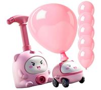 Ensemble De Voiture Ballon Jouet avec Pompe, Interactif, Ensemble Voiture Lanceur de Ballons pour, pour La Maternelle Le Salon La Chambre La Salle De Jeux Fête Anniversaire