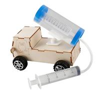 Ensemble de voiture de lancement de projectile en bois, jouet éducatif scientifique pour pour démonstration en t projets d ' exposition d ' expériences scientifiques