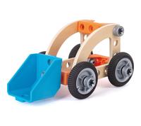 Hape Build ´´n´´ Drive Car Set Construction Game Argenté