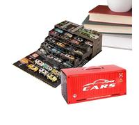 Ensemble de Voitures de Course - 48 pièces moulées sous Pression avec Tapis de Jeu, Jeu éducatif favorisant la créativité et la Coordination, idéal pour, garçons, d'âge pré