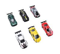 Ensemble de Voitures de Course en Alliage avec 6 Véhicules de Simulation Réalistes pour Enfants, Jouets de Voiture en Métal au Design Vintage, Plaisir de Jeu à Collectionner (Tapez 3)