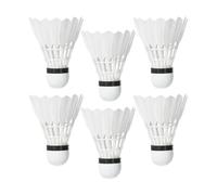 Ensemble De Volants De Badminton - 6 Balles De Navette D'entraînement, Jeu D'entraînement | Kit De Volant De Badminton Synthétique En Plumes, Équipement De Sport Pour Intérieur Et Extérieur, Cour D'ar
