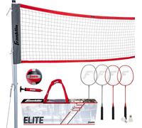 Ensemble De Volleyball + Badminton ¿ Arrière-Cour + Beach Outdoor Volleyball + Badminton ¿ Filet De Badminton Portable + Filet De Volleyball Avec Bâtons ¿ Volleyball,Raquettes +