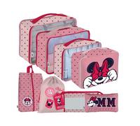 Arditex Organisateur de voyage Minnie Mouse 8 unités Rose Enfants