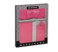 Ensemble de voyage Monochrome rose