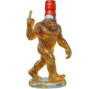Ensemble de whisky amusant Bigfoot - Verre gravé en forme de Bigfoot et carafe à vin unique, décoration rustique pour lodge, cabine et bar, cadeau pour les amateurs de Sasquatch (C)