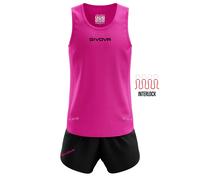 Ensemble débardeur et short Givova New york Rose S