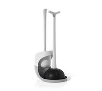 Ensemble déboucheur et brosse WC avec support moderne facile à utiliser