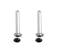 Ensemble d'écarteurs d'oreille en verre pour oreilles avec un seul écarteur pour piercing corporel, bijoux pour homme et femme, 2mm, Comme décrit, Comme décrit.