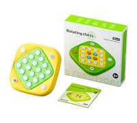 Ensemble d'échecs - Toy de Puzzle Multi-Fonctions en Rotation pour développement Mental avec Apprentissage stratégique, Divertissement de Table Amusant, Jouets éducatifs pour la Famille, Les,