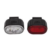 Ensemble d'éclairage de vélo à LED rechargeable par USB GOTOTOP - 350Lm IPX5 étanche léger
