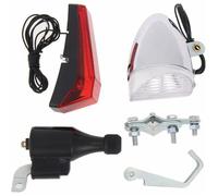 Ensemble D'éclairage De Vélo/Vélo Non Alimenté Par Batterie Phare Alimenté Par Dynamo Sécurité Améliorée