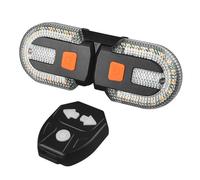 Ensemble d'éclairage intelligent pour vélo, rechargeable par USB, clignotants, lanterne, accessoires VTT, feu arrière LED